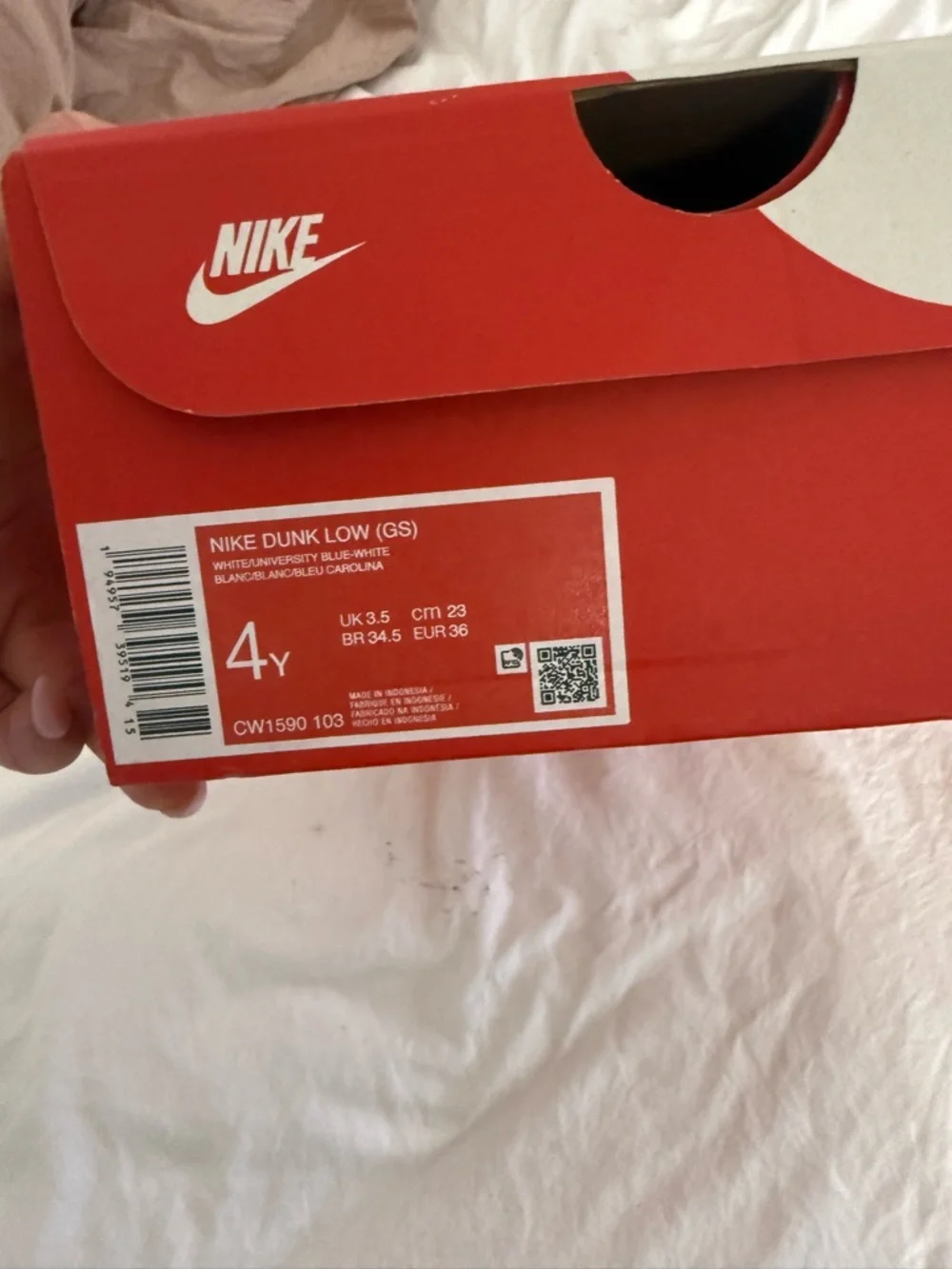 Nike Kids drunks university blue 4y